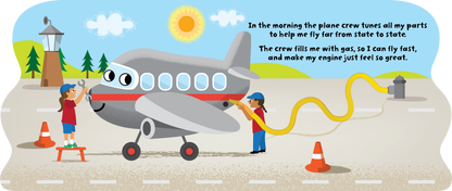 Amazing Airplane - Children's Touch and Feel Sensory Board Book