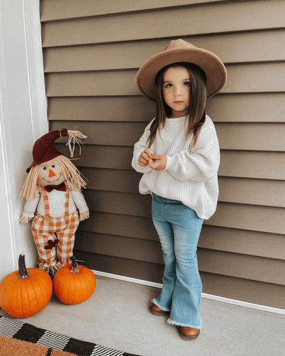 Light Wash Denim Bell Bottoms
