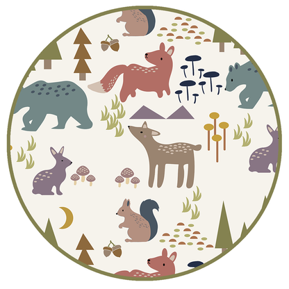 Forest Friends Bamboo Baby Lovey