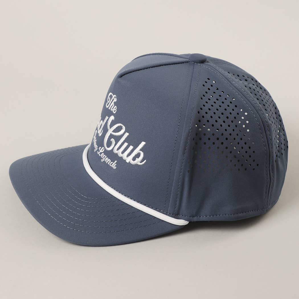 THE DAD CLUB Embroidered Performance Hat: SAND