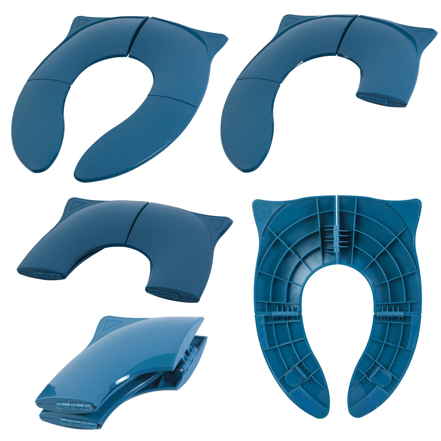 Folding Toddler Travel Potty Seat with Bag - Dark Teal
