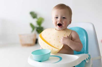 Silicone Bib Set, You’re a Peach