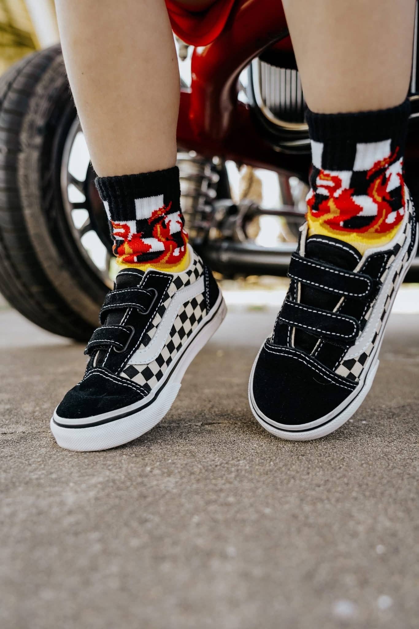 Blaze Checks Infant & Kids Socks