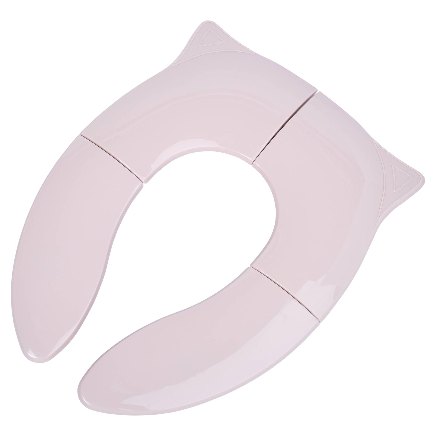Folding Toddler Travel Potty Seat with Bag - Blush Pink