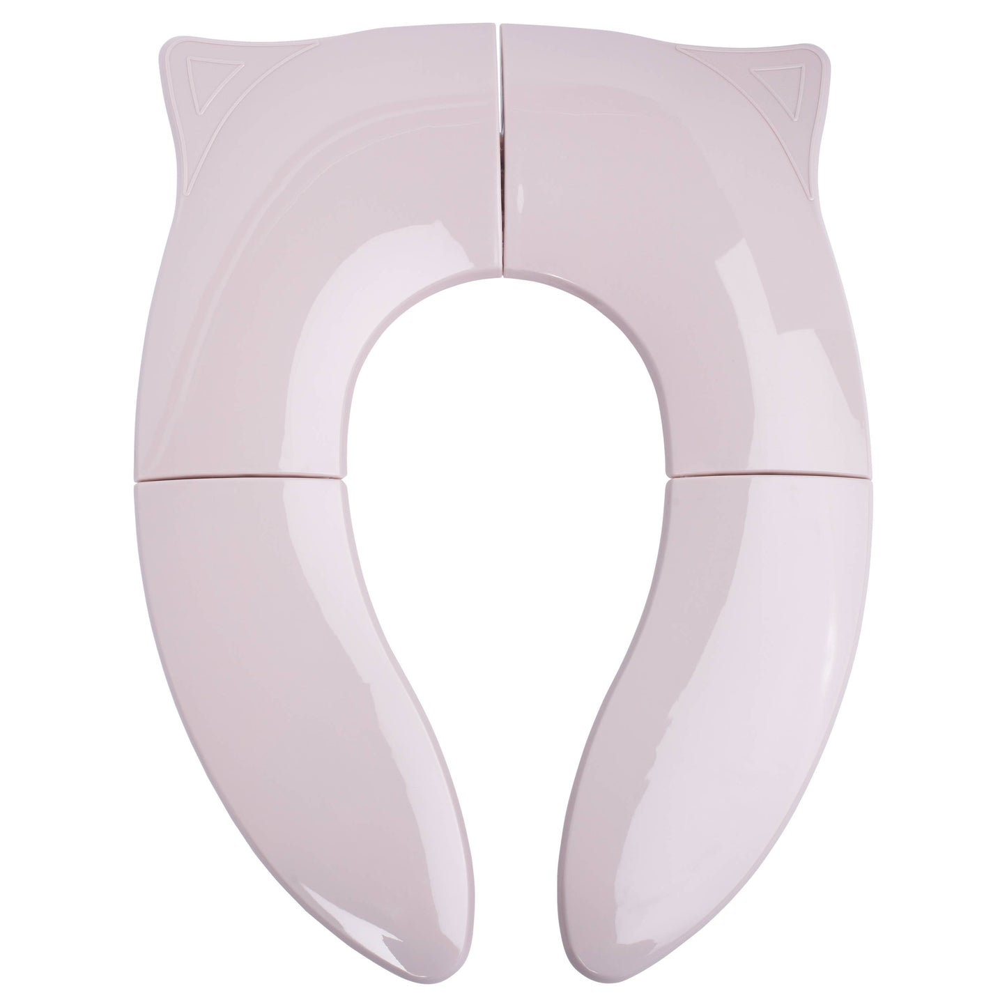 Folding Toddler Travel Potty Seat with Bag - Blush Pink