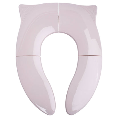 Folding Toddler Travel Potty Seat with Bag - Blush Pink