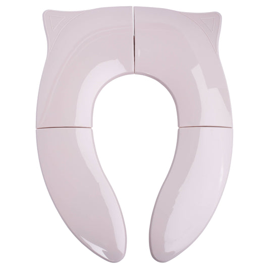 Folding Toddler Travel Potty Seat with Bag - Blush Pink