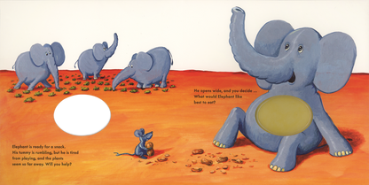 Feed the Animals Interactive Board Book for Kids