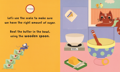 It's Time To... Bake It! Kids Interactive Book