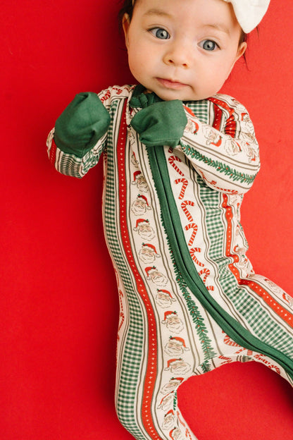 Christmas Cheer Bamboo Zipper Sleeper