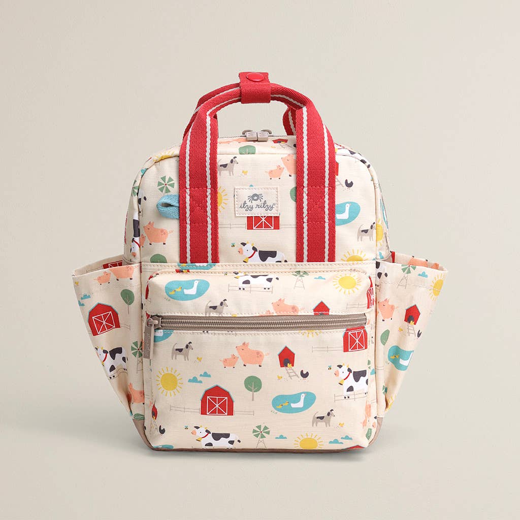 Itzy Bitzy Toddler Backpack: Strawberries & Cream