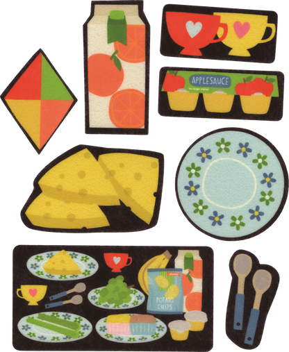 Little Helpers: Picnic Day Sort & Play! Interactive Board Book for Kids