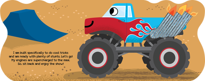 Mega Monster Truck Children's Board Book