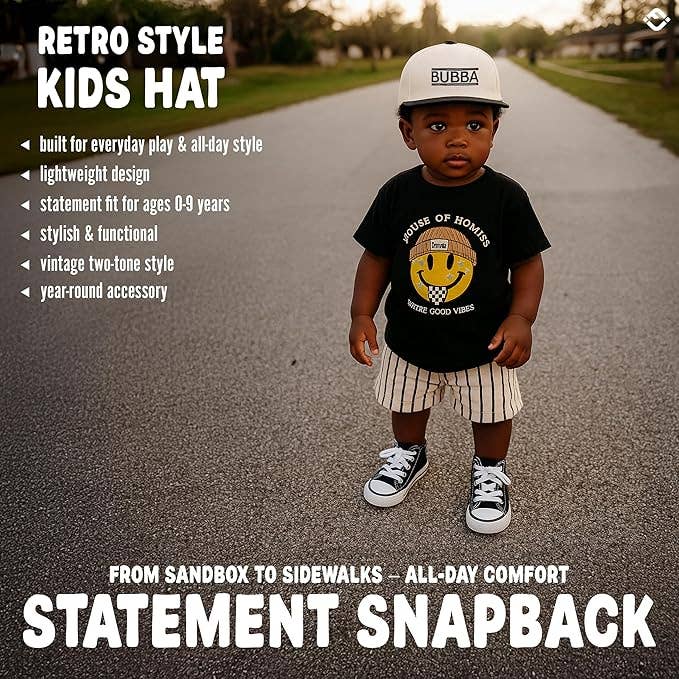 Bubba Snapback Hat - Infant & Kids