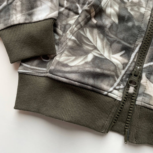 Camo Leaf Zip Up Hoodie - Baby & Kids