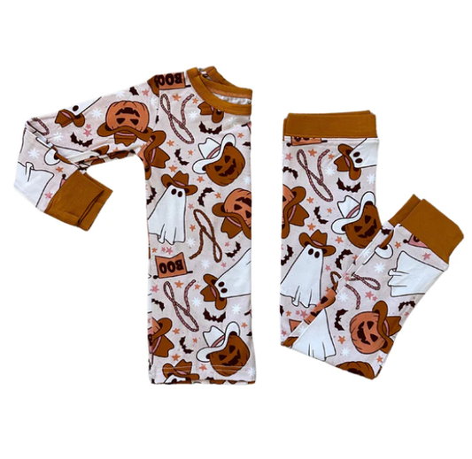 Howdy Boo Bamboo Set