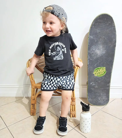 Rad Checker Swim Shorts