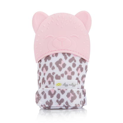 Leopard Itzy Teething Mitt