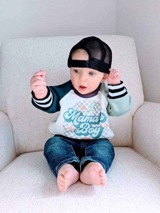 Retro Mama's Boy Sweatshirt