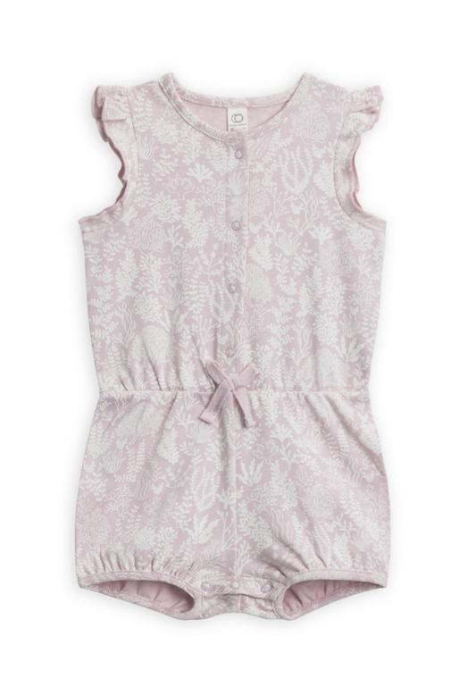 Lavender Reef Organic Romper