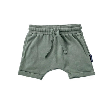 Olive Harem Shorts