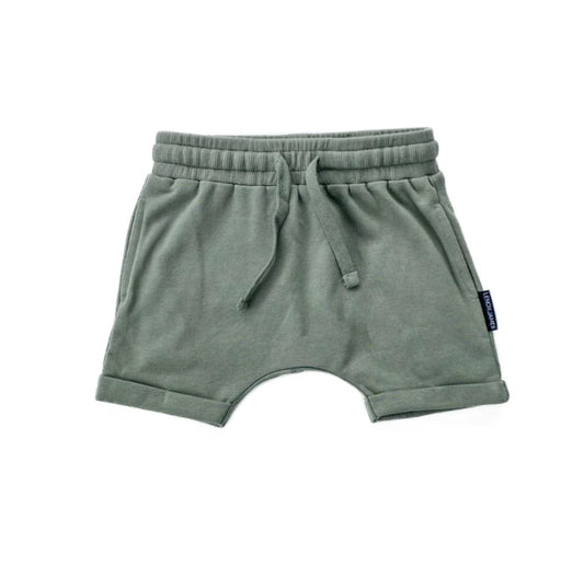 Olive Harem Shorts