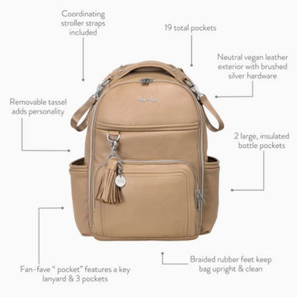 Chai Latte Boss Plus Backpack Diaper Bag