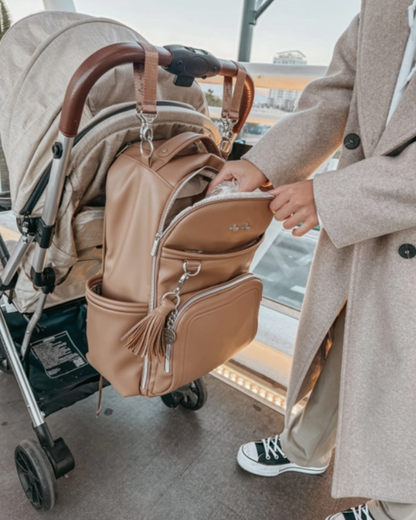 Chai Latte Boss Plus Backpack Diaper Bag