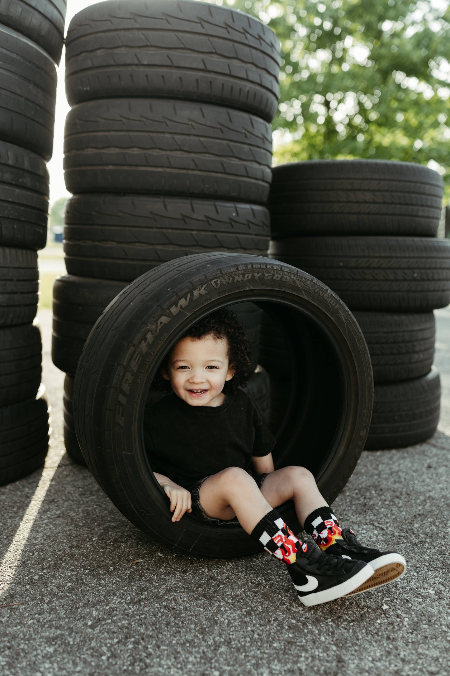 Blaze Checks Infant & Kids Socks