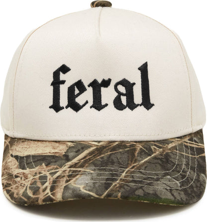 Feral Camo Kids Snapback Hat