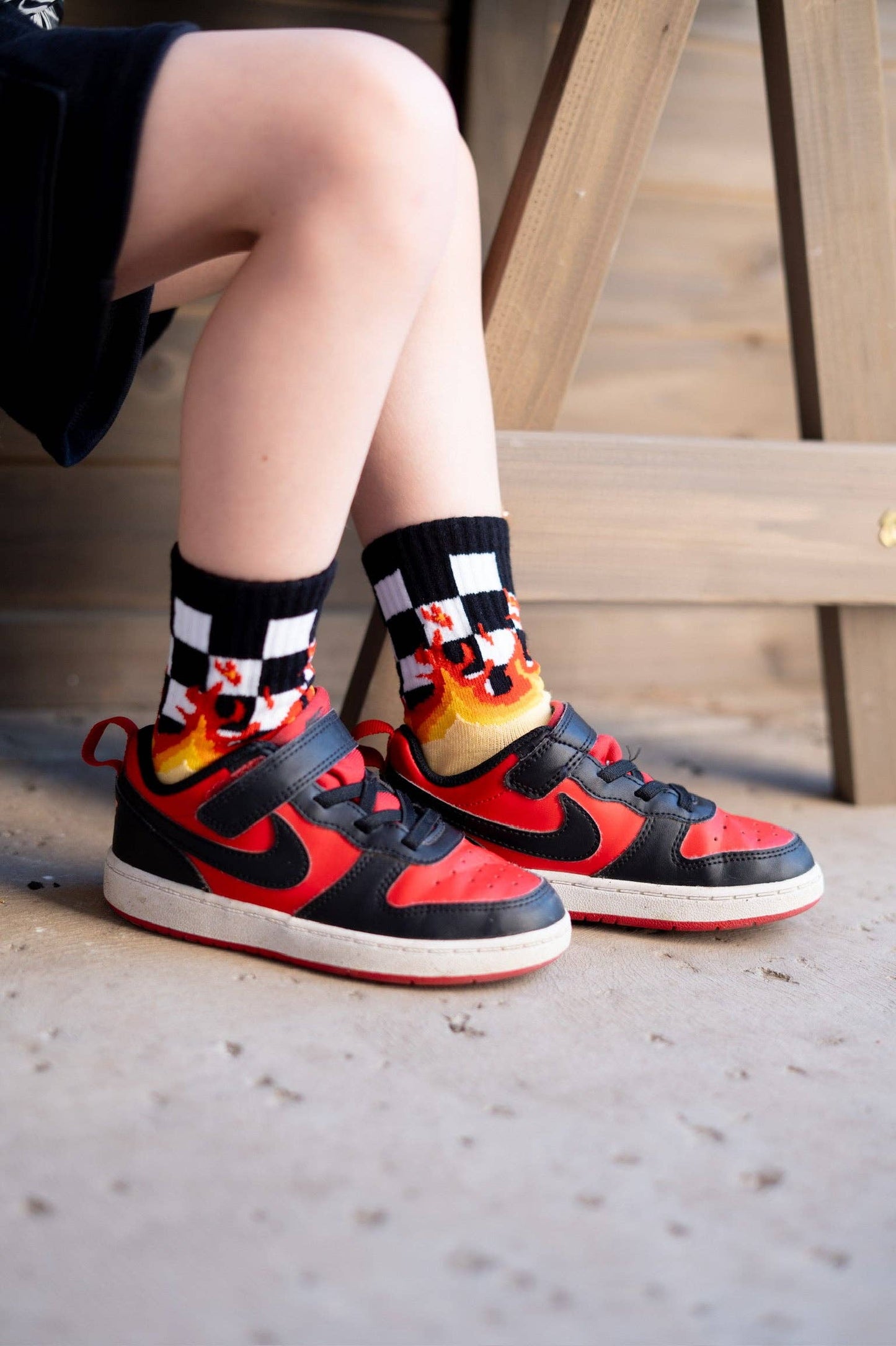 Blaze Checks Infant & Kids Socks