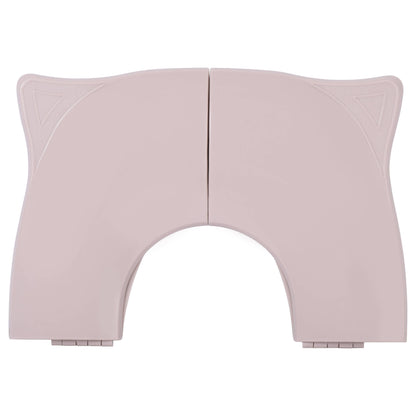 Folding Toddler Travel Potty Seat with Bag - Blush Pink