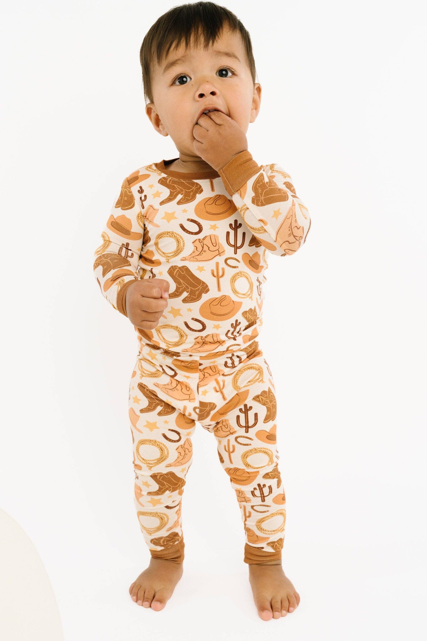 Country Cowboy Bamboo Two Piece Set