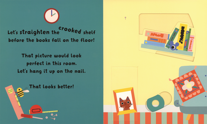 It's Time To... Fix It! Interactive Board Book for Kids