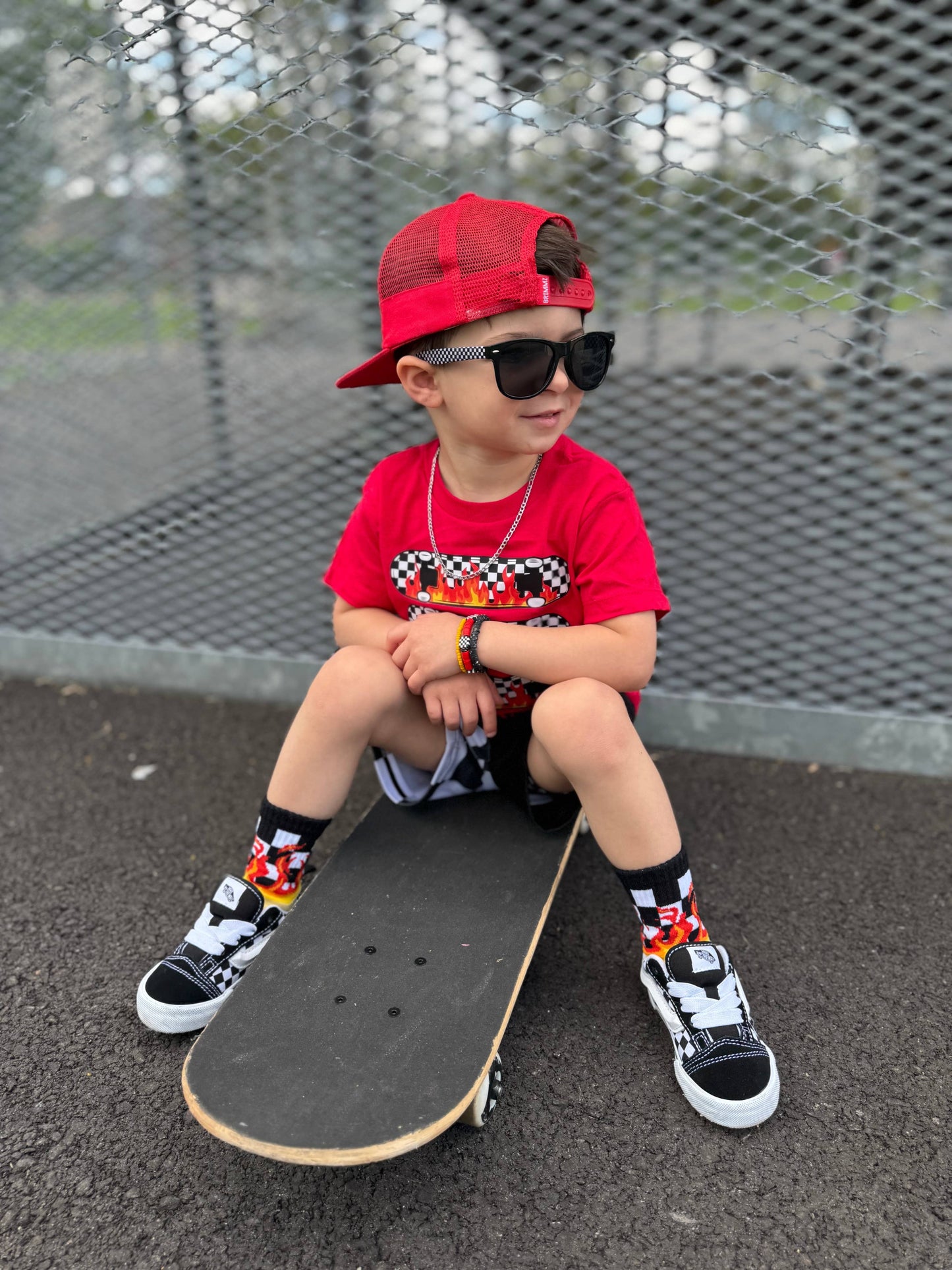 Blaze Checks Infant & Kids Socks