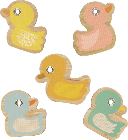 5 Little Ducks Interactive Board Book for Kids