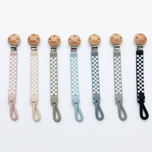 Nash Everything Clip - Checkered: Petal Pink