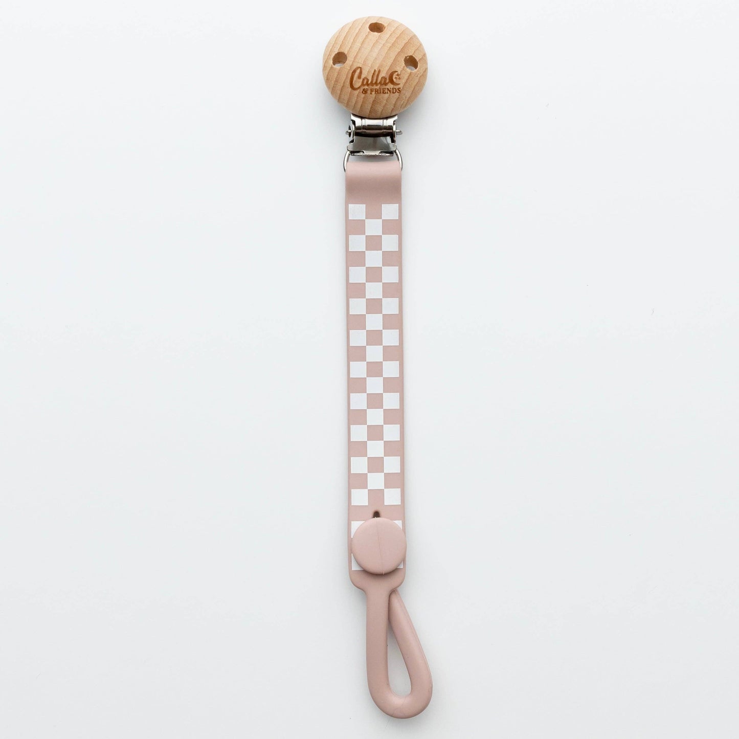 Nash Everything Clip - Checkered: Petal Pink