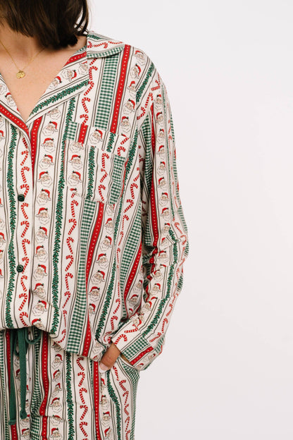 Christmas Cheer Adult's Bamboo Pajama Set