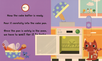 It's Time To... Bake It! Kids Interactive Book