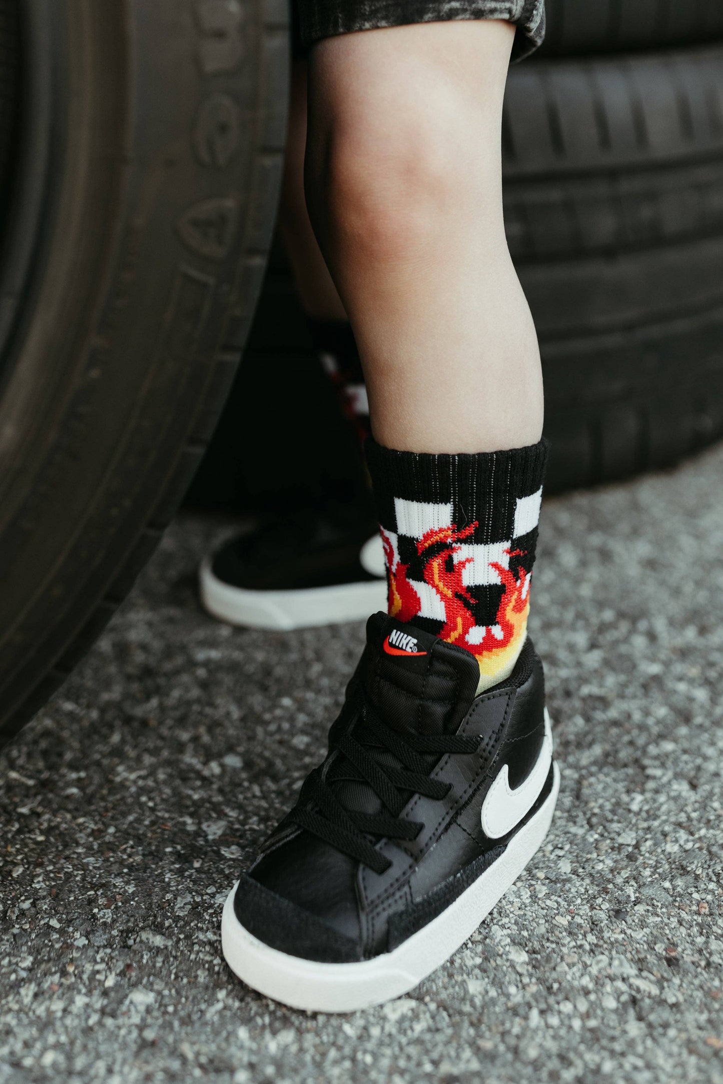 Blaze Checks Infant & Kids Socks