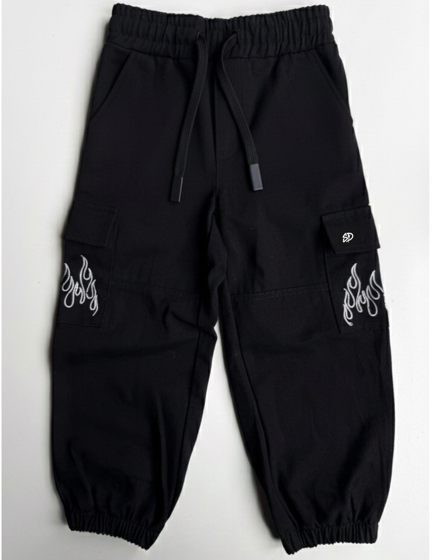 Jet Flame Cargo Joggers - Baby & Kids