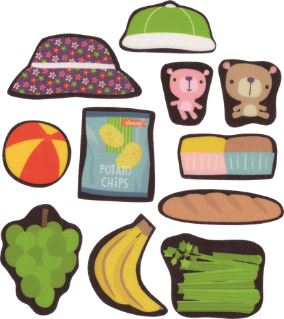 Little Helpers: Picnic Day Sort & Play! Interactive Board Book for Kids