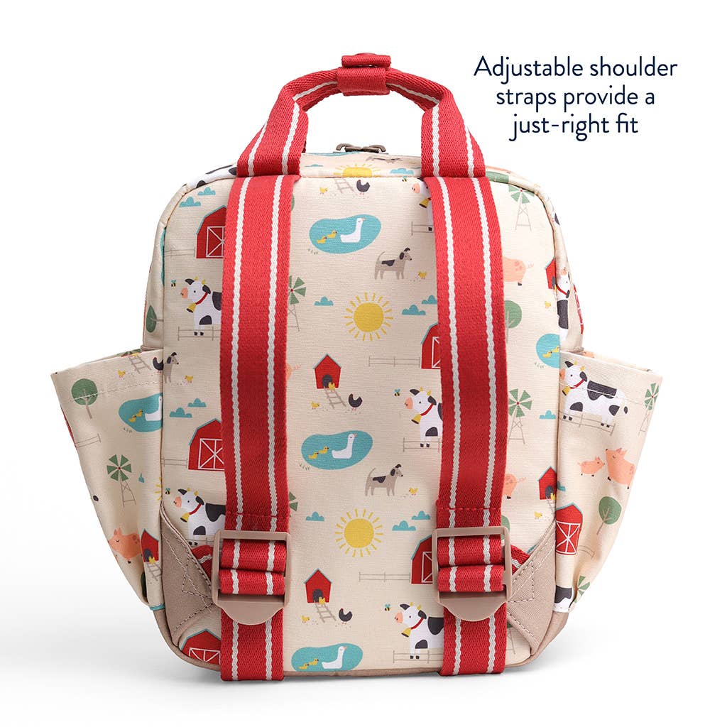 Itzy Bitzy Toddler Backpack: Strawberries & Cream
