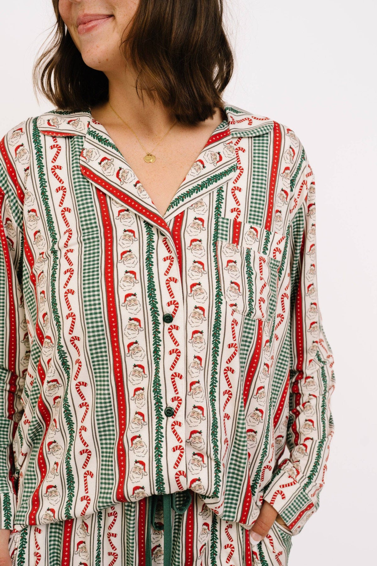 Christmas Cheer Adult's Bamboo Pajama Set