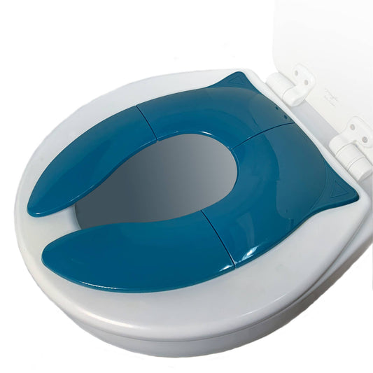 Folding Toddler Travel Potty Seat with Bag - Dark Teal