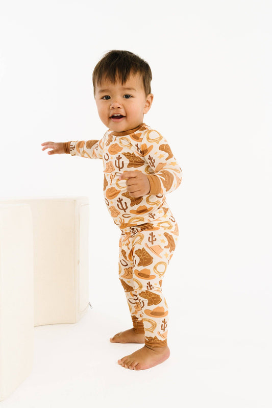 Country Cowboy Bamboo Two Piece Set