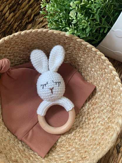 Bunny Baby Crochet Rattles