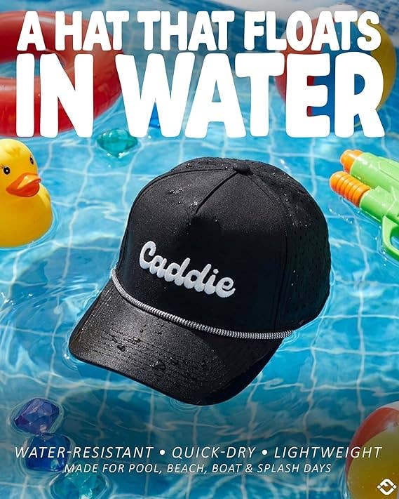 Caddie Kid's Water Resistant Golf Snapback Hat