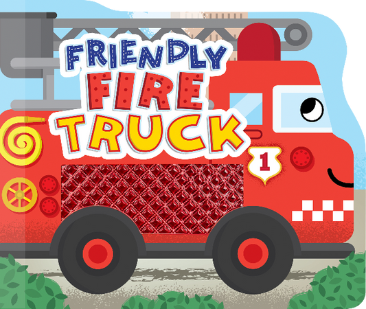 Friendly Fire Truck Children's Board Book